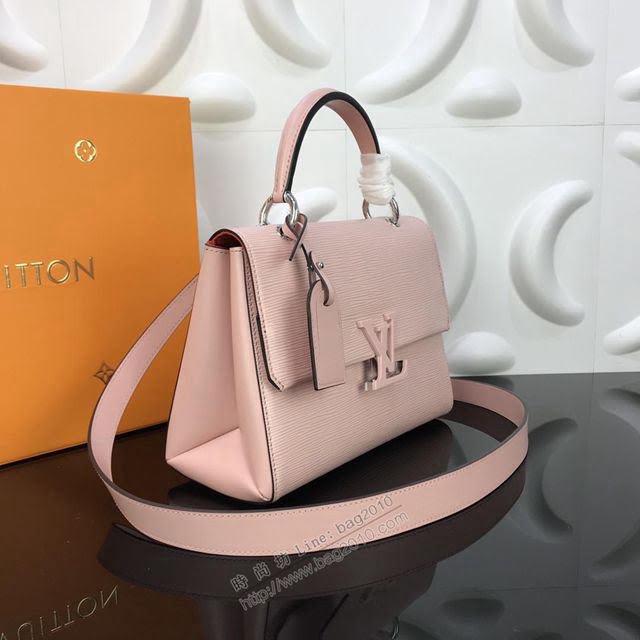 LV女包 M53694 芭蕾粉 頂級原單 路易威登單肩包 Grenelle小號手袋 LV斜挎女包  ydh2783